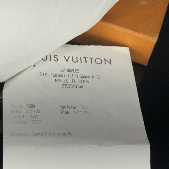 LOUIS VUITTON M68273 Brass Metal LV Chain Links M Bracelet Silver Unisex Z000621 - Picture 10 of 15